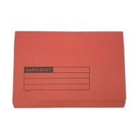 CTS Wholesale Full Flap Document Wallet Pack of 50 - Red