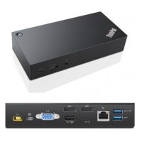 Lenovo 03X7194 notebook dock/port replicator Wired USB 3.2 Gen 1 (3.1 Gen 1) Type-C Black