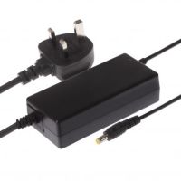 MPS Maplin UK Power Supply Desk Top 12V DC 2 Amp 24W 5.5 x 2.1 x 10mm Plug - 2.3m Lead