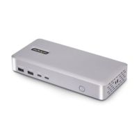 StarTech.com USB4 Docking Station, USB-C 40Gbps, Dual Video HDMI, Up to 2x 4K 60Hz 4:4:4 (RGB) or 2x