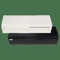 cash drawer, top opening, dimensions (WxHxD): 482x100x175mm, 6 note compartments, 9 coin compartment