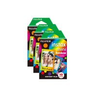 Fujifilm Instax Mini Instant Photo Film - Rainbow - Pack of 30