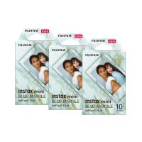 Fujifilm Instax Mini Instant Photo Film - Blue Marble - Pack of 30