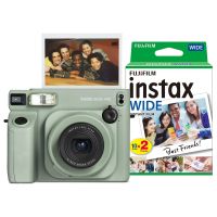 Fujifilm Instax Wide 400 EX D Instant Camera - Camera + 20 Shot Pack