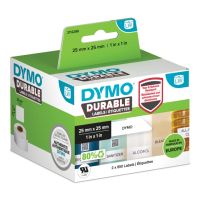 DYMO Labels Kunststoff white 