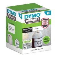 DYMO Labels Kunststoff white 