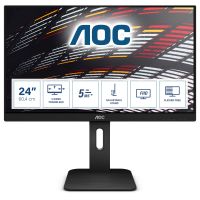 60","5cm/24'' (1920x1080) AOC 24P1 IPS 16:9 USB 5ms VGA HDMI DisplayPort Speaker FULL HD Black