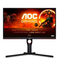 63","5cm/25 (1920x1080) AOC Gaming G3 25G3ZM/BK FHD WLED 240Hz 0","5ms HDMI DP Black/Red