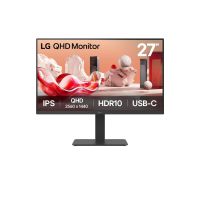 LG 27BA65QB computer monitor 68.6 cm (27") 2560 x 1440 pixels Wide Quad HD LED Black
