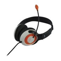 Avid AE-55 Headset Wired Head-band USB Type-A Orange, Black, White