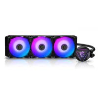 MSI MAG CORELIQUID 360R V2 Liquid CPU Cooler '360mm Radiator, 3x 120mm ARGB PWM Fan, ARGB lighting, Center Supported, Compatible with Intel and AMD Platforms, Latest LGA 1700 ready'