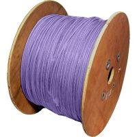 Cablenet Cat6a Violet S/FTP LSOH 26AWG Stranded Patch Cable 500m Reel