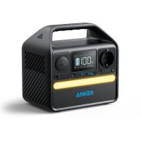 Anker Innovations Anker 522  Lithium-Eisen-Phosphat (LiFePO4)  AC  Zigarettenanz+?-+nder  Solar  USB  299 Wh  600 W  Schwarz  Tasten