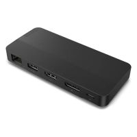 Lenovo USB-C Dual Display Travel Dock (w/ adapter)