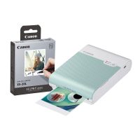 Canon Selphy Square QX10 Wireless Photo Printer including 20 Shots - Green