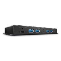 Lindy 43275 interface hub USB 3.2 Gen 2 (3.1 Gen 2) Type-A 10000 Mbit/s Black