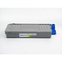 CTS Wholesale Reman OKI C710 Yellow Toner 43866105 44318605