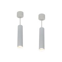 4lite High Output Dimmable 3K LED Ceiling Pendant Light - White - Pack of 2