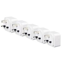 4lite WiZ Connected 3-Pin UK Smart Plug - Pack of 5