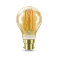 4lite Wiz Connected A60 B22 Filament Bulb Amber