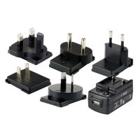 Power supply, USB, 5 V, 2 A, incl.: Adapter plugs (US, EU, UK, ANZ, IND)
