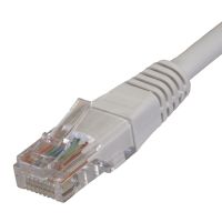 Cablenet CNL 100PK 0.5M C5e Wh UTP PVC 24AWG FMB