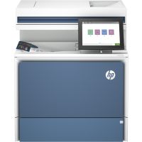 HP LaserJet Color Enterprise MFP 5800dn Printer, Print, copy, scan, fax (optional), Automatic document feeder; Optional high-capacity trays; Touchscreen; TerraJet cartridge