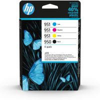 HP 6ZC65AE/950/951 Ink cartridge multi pack Bk,C,M,Y 24ml + 3x8ml Pack=4 for HP OfficeJet Pro 8100/8610/8620