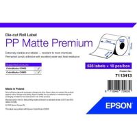 EPSON PP Matte Label         76x51mm 535 Etiketten, Die-Cut