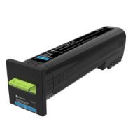 Lexmark 72K2XC0 Toner-kit cyan extra High-Capacity return program, 22K pages ISO/IEC 19798 for Lexmark CS 820