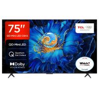 TCL C6KS 75C6KS-UK TV 190.5 cm (75") 4K Ultra HD Smart TV Wi-Fi Metallic