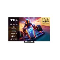 TCL C74 75C745K TV 190.5 cm (75") 4K Ultra HD Smart TV Wi-Fi Black