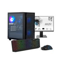 STORMFORCE Onyx AMD Ryzen 5 5500 16GB RAM 1TB SSD RTX 5050 + 23.8 Inch FHD Gaming Monitor Bundle