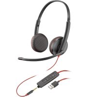 POLY Blackwire 3225 Stereo USB-A Headset (Bulk)