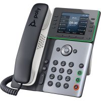 POLY Edge E350 IP Phone and PoE-enabled
