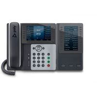 POLY Edge E500 IP Phone and PoE-enabled
