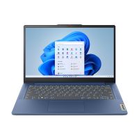 Lenovo IdeaPad Slim 3 14IAN8 Intel® N N100 Laptop 35.6 cm (14") Full HD 4 GB LPDDR5-SDRAM 128 GB Flash Wi-Fi 6 (802.11ax) Windows 11 Home in S mode UK English Blue