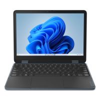 Lenovo 500w 2-in-1 Gen 5 Intel® N N150 Hybrid (2-in-1) 31 cm (12.2") Touchscreen WUXGA 8 GB LPDDR5-SDRAM 128 GB SSD Wi-Fi 6E (802.11ax) Windows 11 Pro English Grey