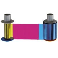 Fargo Fargo 84812 YMCKK Full Colour Ribbon with Two Resin Black Resin Panels (500 Prints)