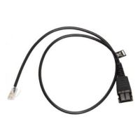 Jabra 8800-00-94 telephony cable 0.5 m Transparent,Black