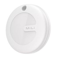 Mili MiTag Item Locator Keyring Apple "Find My" Compatible - White - Single