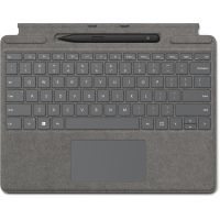 Microsoft Surface Pro Signature Keyboard w/ Slim Pen 2 QWERTY Microsoft Cover port Platinum