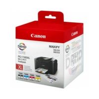 Canon 9182B004 (PGI-1500 XLCMYBK) Ink cartridge multi pack, 34ml + 3x12ml, Pack qty 4