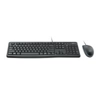 Logitech MK120 keyboard USB QWERTY US International Black
