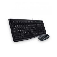 Logitech MK120 keyboard USB QWERTY Pan Nordic Black