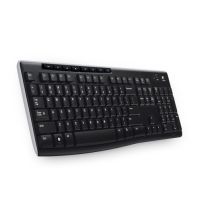 Logitech Wireless Keyboard K270 - Tastatur - kabellos - 2.4 GHz - Französisch