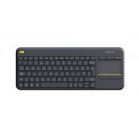 Logitech K400 Plus keyboard RF Wireless QWERTY UK English Black