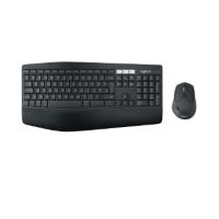 Logitech MK850 keyboard RF Wireless + Bluetooth QWERTY Pan Nordic Black