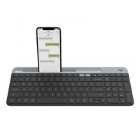 Logitech K580 keyboard RF Wireless + Bluetooth Danish,Finnish,Norwegian,Swedish Graphite