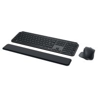 Logitech 920-010927 keyboard Mouse included Office RF Wireless + Bluetooth AZERTY French Graphite